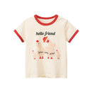 Graffiti Print Kids Boys Girls Summer Cotton T-Shirt Top childrensterritory