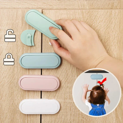 Baby Anti Pinch 5pcs Drawer Safety Latch | Wardrobe Lock childrensterritory