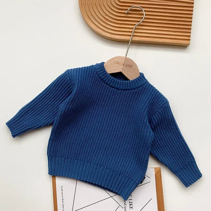 Kids Round Neck Long Sleeves Winter Sweater childrensterritory