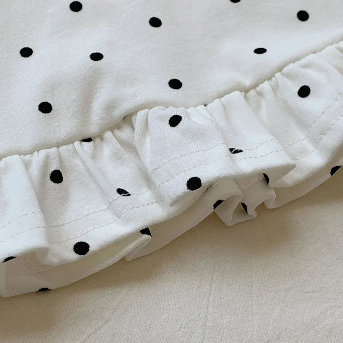 Little Girls Stylish Print Tops with Pant Outfit Set for Autumn
