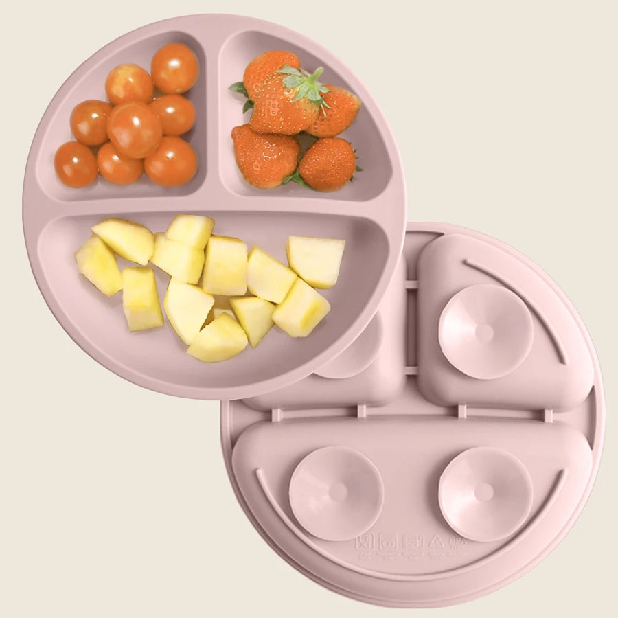 1PCS Toddler Silicone Sucker Dining Plate for Feeding Training childrensterritory