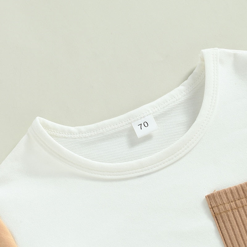 Baby Boy Casual T-shirt and Pocket Shorts Summer Clothes childrensterritory