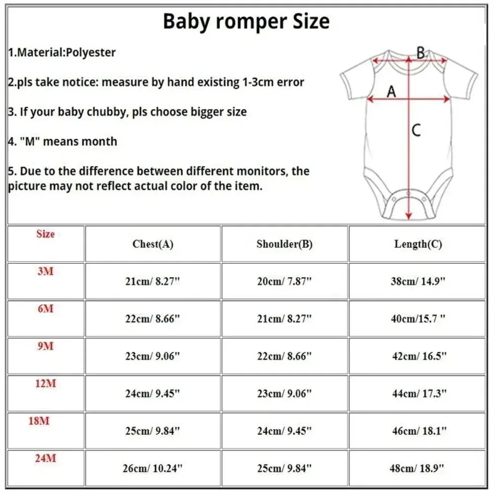 Baby Unisex First Birthday Embroidered Romper