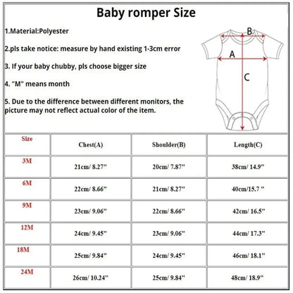 Baby Unisex First Birthday Embroidered Romper