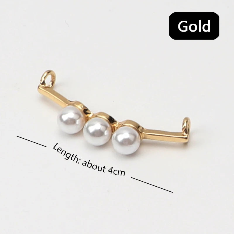 Pearl Shiny Rhinestone Sneaker Shoelace Clips for Girls childrensterritory