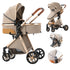 Luxury 2-in-1 Foldable High Landscape Baby Stroller childrensterritory