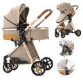 Luxury 2-in-1 Foldable High Landscape Baby Stroller childrensterritory