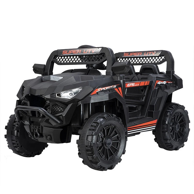 Off-road Electric Car with LED Lighting and Music for Kids childrensterritory