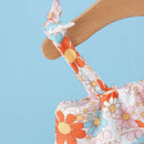 Kids/Baby Girls Floral Sleeveless Ruffle Swim Suit childrensterritory