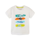 Kids Boys Cartoon Vehicles Print Cotton T-shirt childrensterritory