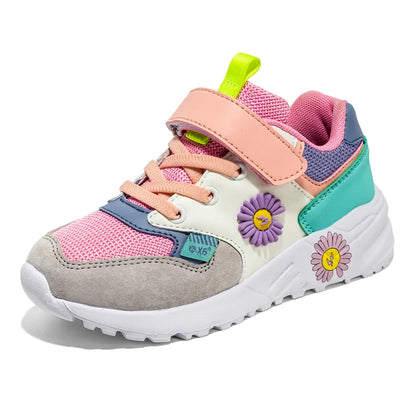 Non-slip Trendy Kids Girls Tennis Sneakers/Running Shoes childrensterritory