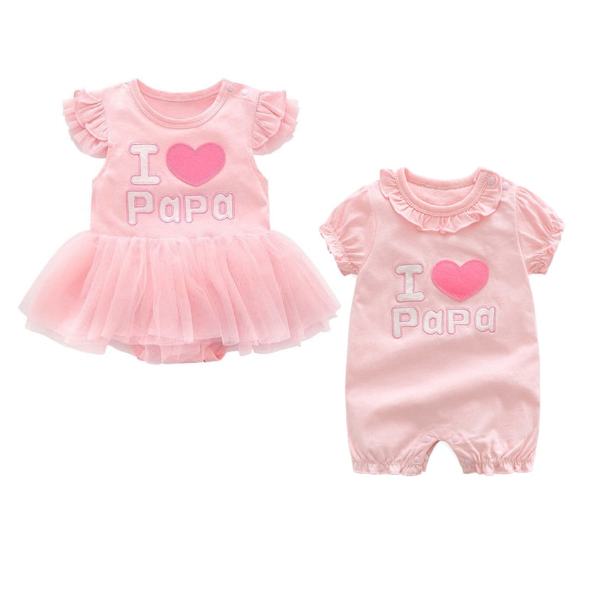 Baby Girl Pink Princess Clothing Sets for Birthday Party childrensterritory