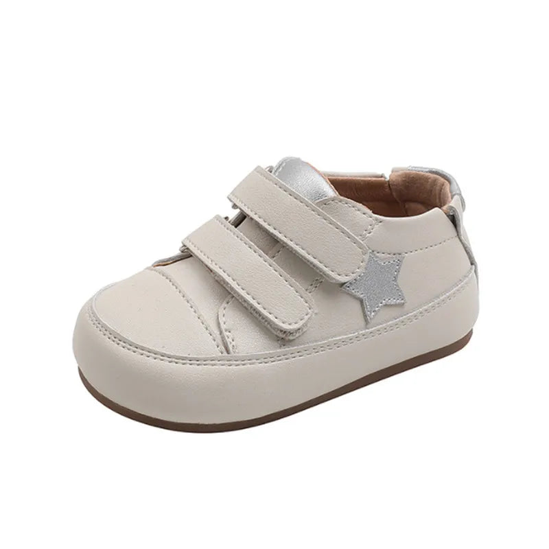 Barefoot Microfiber Leather Soft Shoes For New Baby Kids