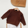 Kids Round Neck Long Sleeves Winter Sweater childrensterritory