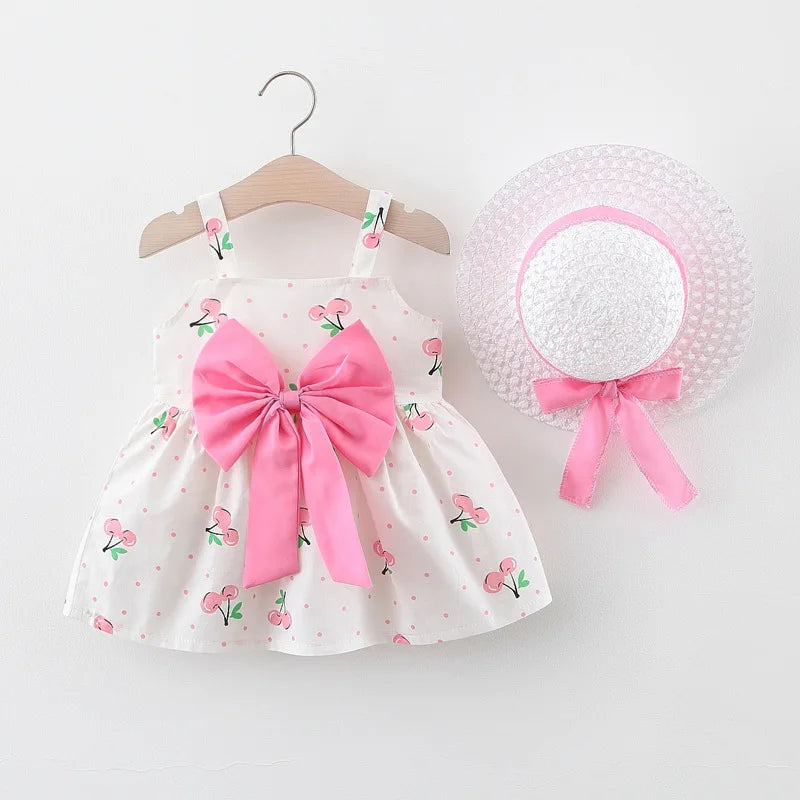 Sleeveless 2-Set Summer Beach Outfit for Girls childrensterritory