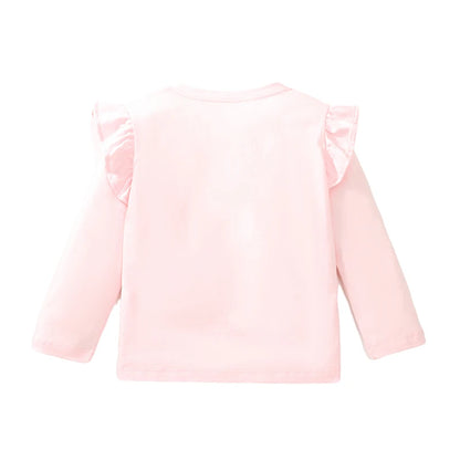 Cartoon Ballet Girls Design Cotton Tops for Kids childrensterritory