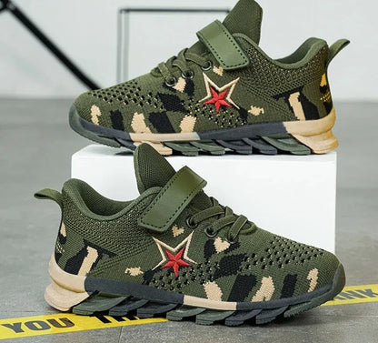 Breathable Mesh Running Sports Shoes for Kid Boys childrensterritory
