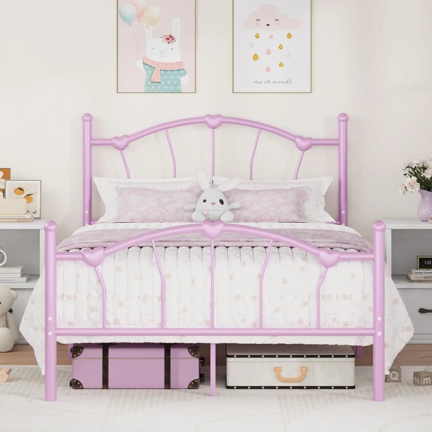 Designer Kids Solid Colour Bed Frame childrensterritory