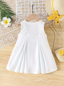 Baby Girls Western Chic Casual Base Camisole Dress for Summer childrensterritory