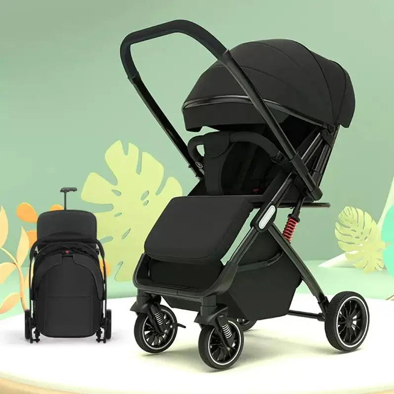 Bi-directional Lightweight High Landscape Baby Stroller