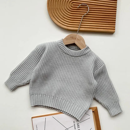 Kids Round Neck Long Sleeves Winter Sweater childrensterritory