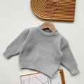 Kids Round Neck Long Sleeves Winter Sweater childrensterritory