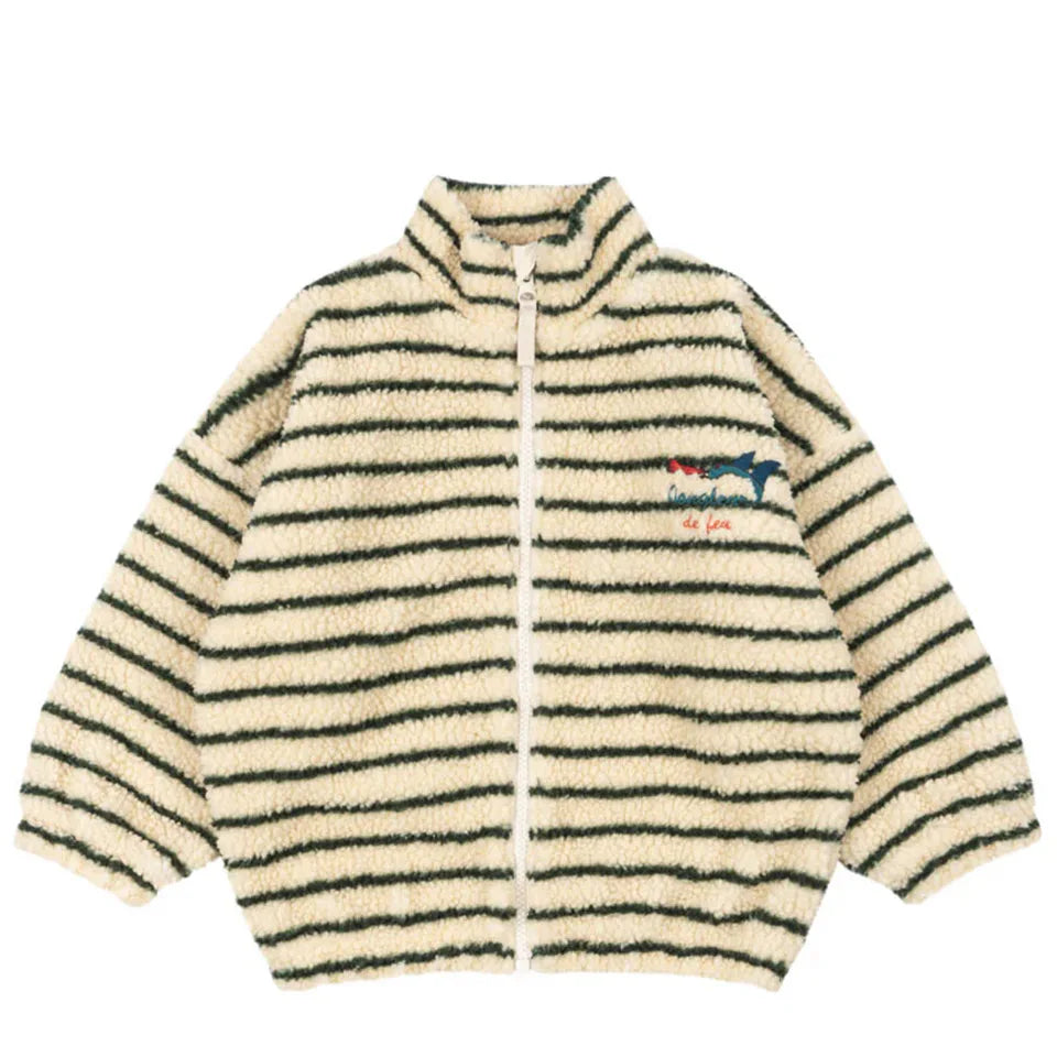 Colourful Cartoon Design Winter Outerwear For Kids