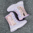 Elegant Waterproof Kids Girls Warm Snow Boots