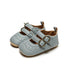 Soft Soled Retro Style Anti-Slip Baby Girl Flat Shoes childrensterritory