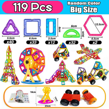 Big Size Magnetic Building Block Toys for Kids childrensterritory