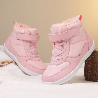 Street-Style Little/Big Kid Wide High Top Sneakers childrensterritory