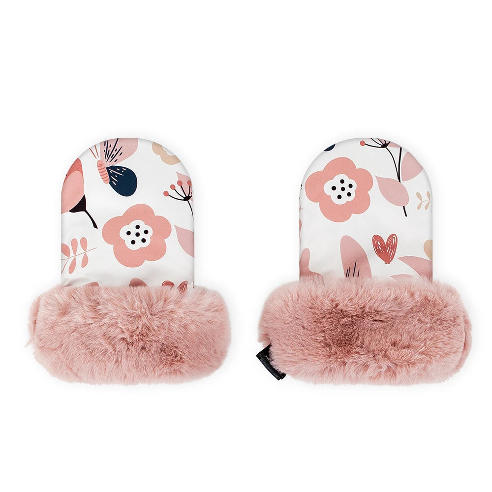 Waterproof Cute Bear Design Warm 1 Pair Stroller Gloves childrensterritory