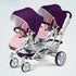 Light And Shock Proof Folding Luxury Twin Baby Stroller childrensterritory