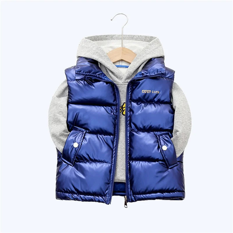 Warm Thick Cotton Waistcoat for Kids childrensterritory