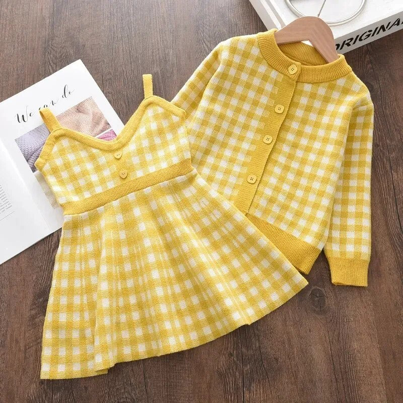 Kids Girls Winter Style Elegant Princess Clothing Sets childrensterritory