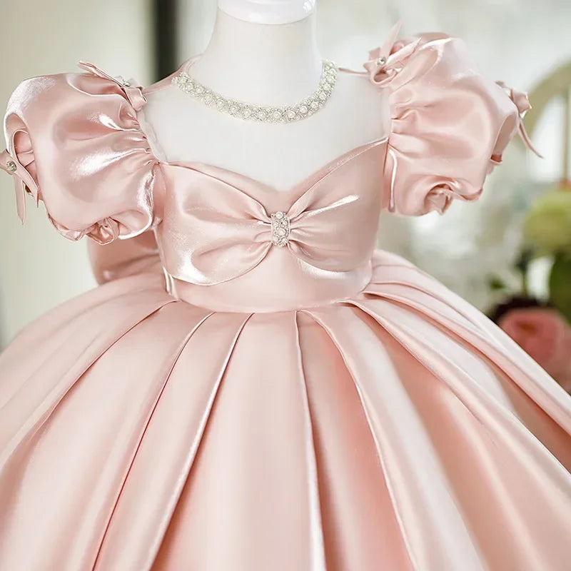 Elegant and Luxurious Kids Girls Princess Dress for Birthday childrensterritory