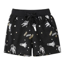 Kids Boys Jungle Theme Print Cotton Short Pants for Summer