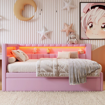 Elegant Kids Bed with High-Quality Finish