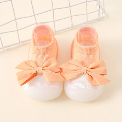 Baby Cartoon Print Soft Rubber Sole Booties childrensterritory