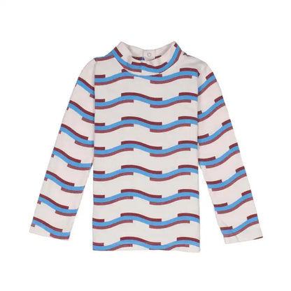 Kids Boys and Girls Long Sleeve Striped Print Fall Clothing Sets childrensterritory