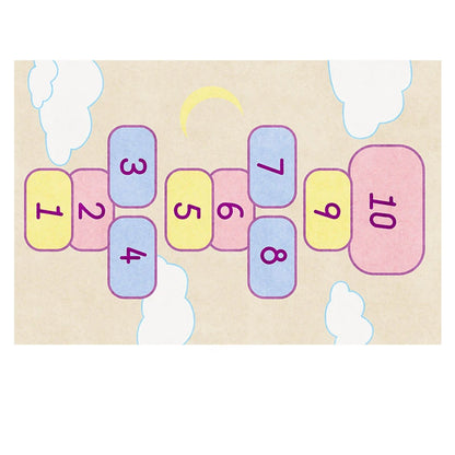 Cartoon Design Learning Kids Room Carpet for Crawling Jumping childrensterritory