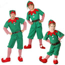 Family Matching Christmas Elf Costume Girls Elf Dress Sets childrensterritory