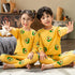 Kids Boys Girls Cartoon Print Tops + Pants Sets Sleepwear childrensterritory