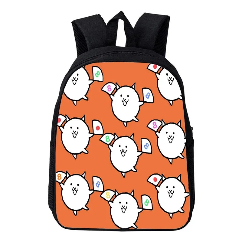 Kids Cartoon Print Stylish School Bags