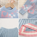Girls' Long-Sleeved Warm Winter Dresses childrensterritory