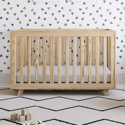 3-in-1 Convertible Baby Crib to Toddler Bed and Daybed childrensterritory