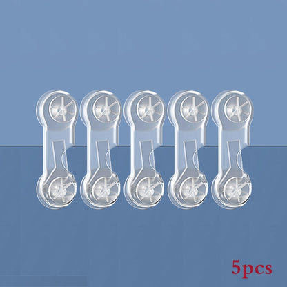 Anti-opening 3/5 Pieces Baby Cabinet Locks Protection Buckle childrensterritory