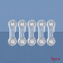 Anti-opening 3/5 Pieces Baby Cabinet Locks Protection Buckle childrensterritory