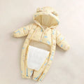 Newborn Thicken Hooded Autumn Winter Romper childrensterritory