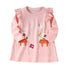 Kids Girls Cartoon Design Autumn Cotton Dresses childrensterritory
